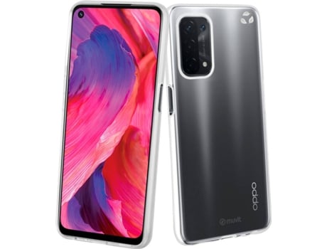 Funda Oppo A54 5G MUVIT Transparente