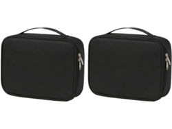 Juego De 2 Bolsas De Almacenamiento Multifuncionales Para Dispositivos Electrónicos Y Cables.