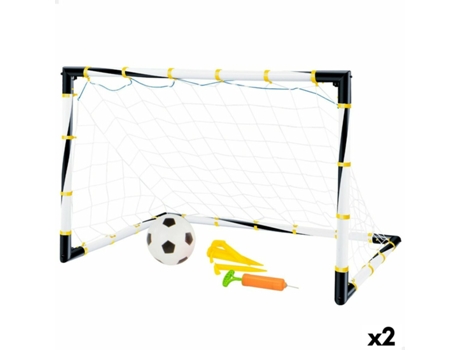 Portería de Fútbol Colorbaby Plegable 100 x 70 x 70 cm (2 Unidades)