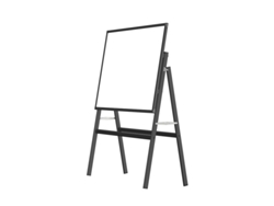 Pizarra IVOL sobre soporte Magnética 150x90 cm Negra