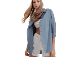 2026-blusas Elegantes Para Mujer Con Manga Larga Y Cuello V, Talla Plus, 70% Algodón 30% Poliéster