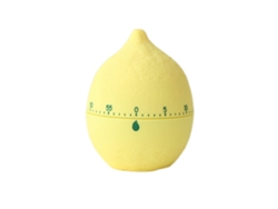 Lindo temporizador de cocina con forma de fruta y galleta - Innovador temporizador de cocina manual (limón)