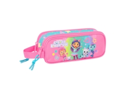 Estuche Doble GABBY'S DOLL HOUSE Confetti (21 x 8 x 6 cm)