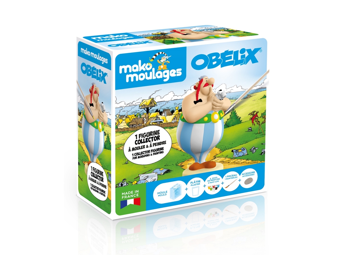 Jogo de Mesa MAKO CRÉATIONS Obelix Collector Molding Box (4 Anos)