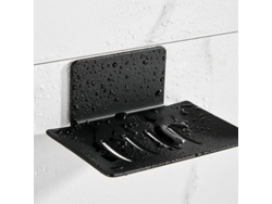 Jabonera De Pared, No Requiere Taladrar, De Acero Inoxidable 304, Autoadhesiva, Con Orificios De Drenaje.