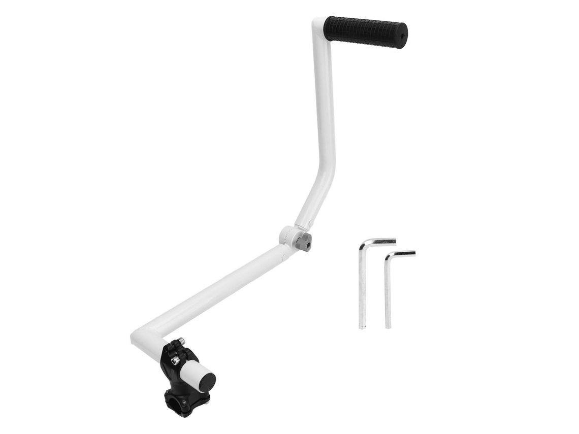 Mango Extensible Giratorio De Aleación De Aluminio Blanco Para Desbrozadora
