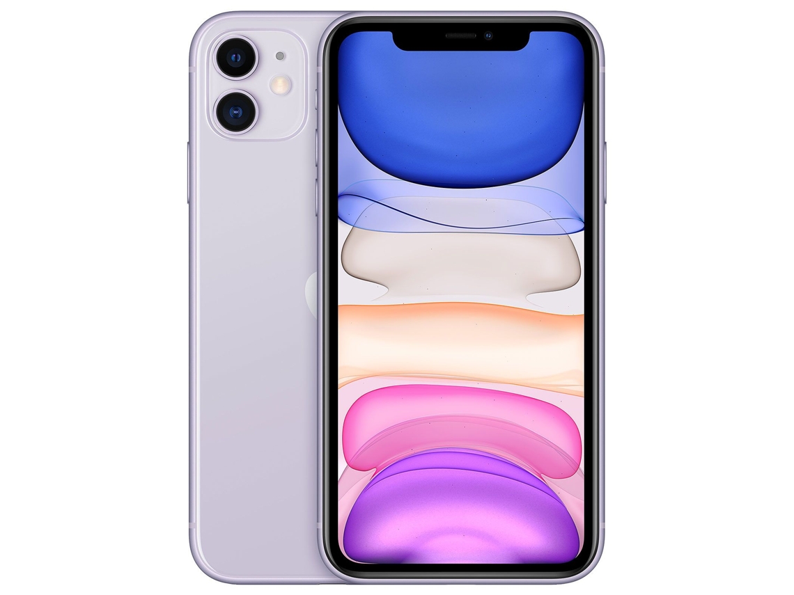 iPhone 11 APPLE (Reacondicionado Como Nuevo - 64 GB - Malva)