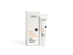Crema antiedad para ojos con vitamina E, 15 ml, reduce líneas finas y bolsas Ziaja