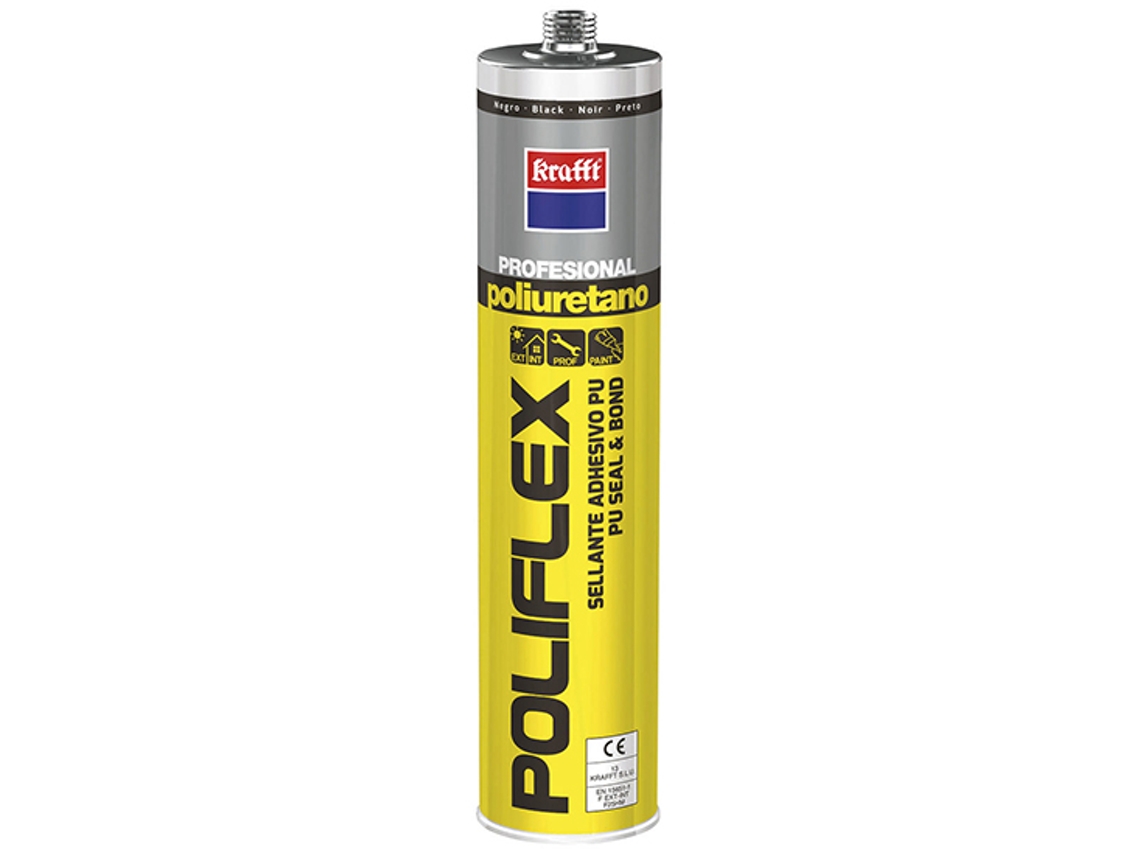 Poliflex Plus De Uso General Negro (300 ml) KRAFFT FLUIDS