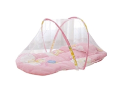 Manta Mosquitera Para Cuna De Bebé Con Almohada De Algodón Plegable Y Portátil