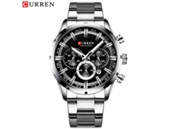 (estilo 1) Reloj De Pulsera Redondo Multifuncional Impermeable De Seis Manecillas Para Hombre Con Calendario