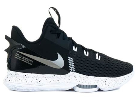 Zapatillas Deportivas NIKE (Negro, Blanco -Material Sintético, Tejido -27)