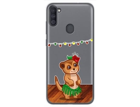 Carcasa Samsung Galaxy M11 TUMUNDOSMARTPHONE Dibujos Transparente Multicolor
