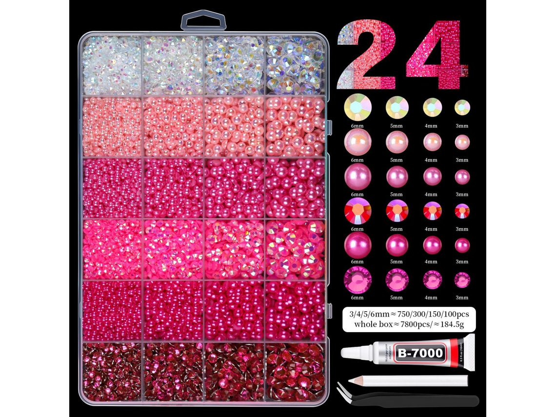 Juego De Pedrería Para Decoración De Uñas, Ideal Para Manicura Y Manualidades. Czhhmart (estilo 4)