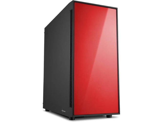 Caja PC SHARKOON AM5 Silent (ATX Mid Tower - Negro)