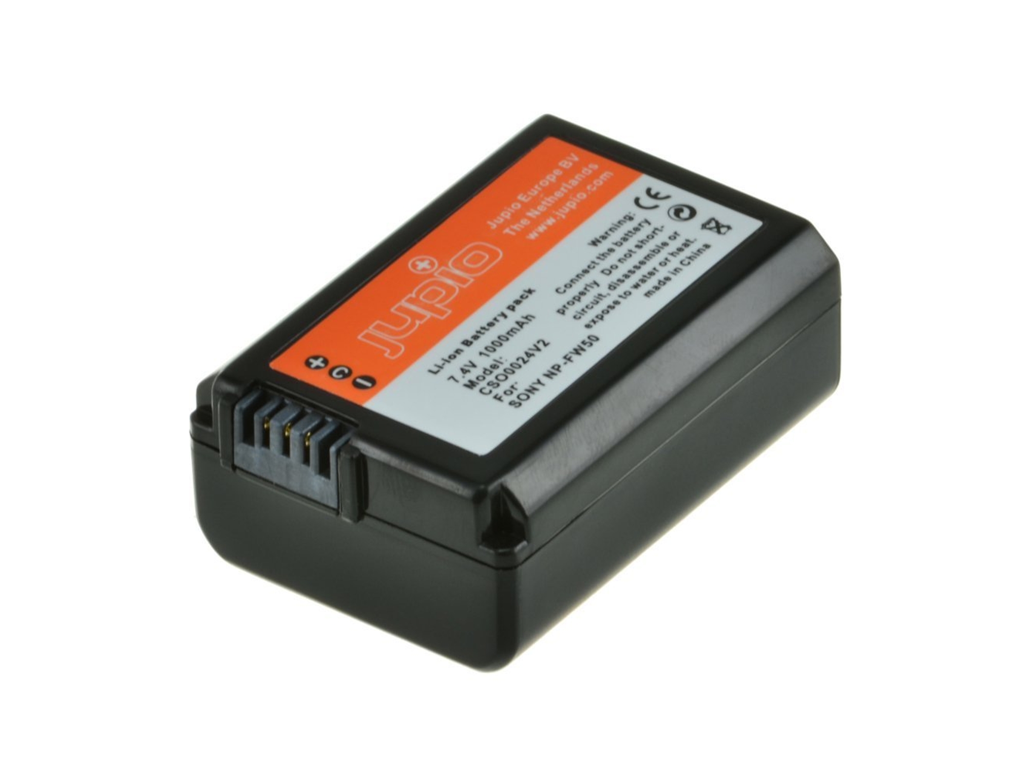 Batería JUPIO CSO0024V2 para SONY FW50 1000 mAh