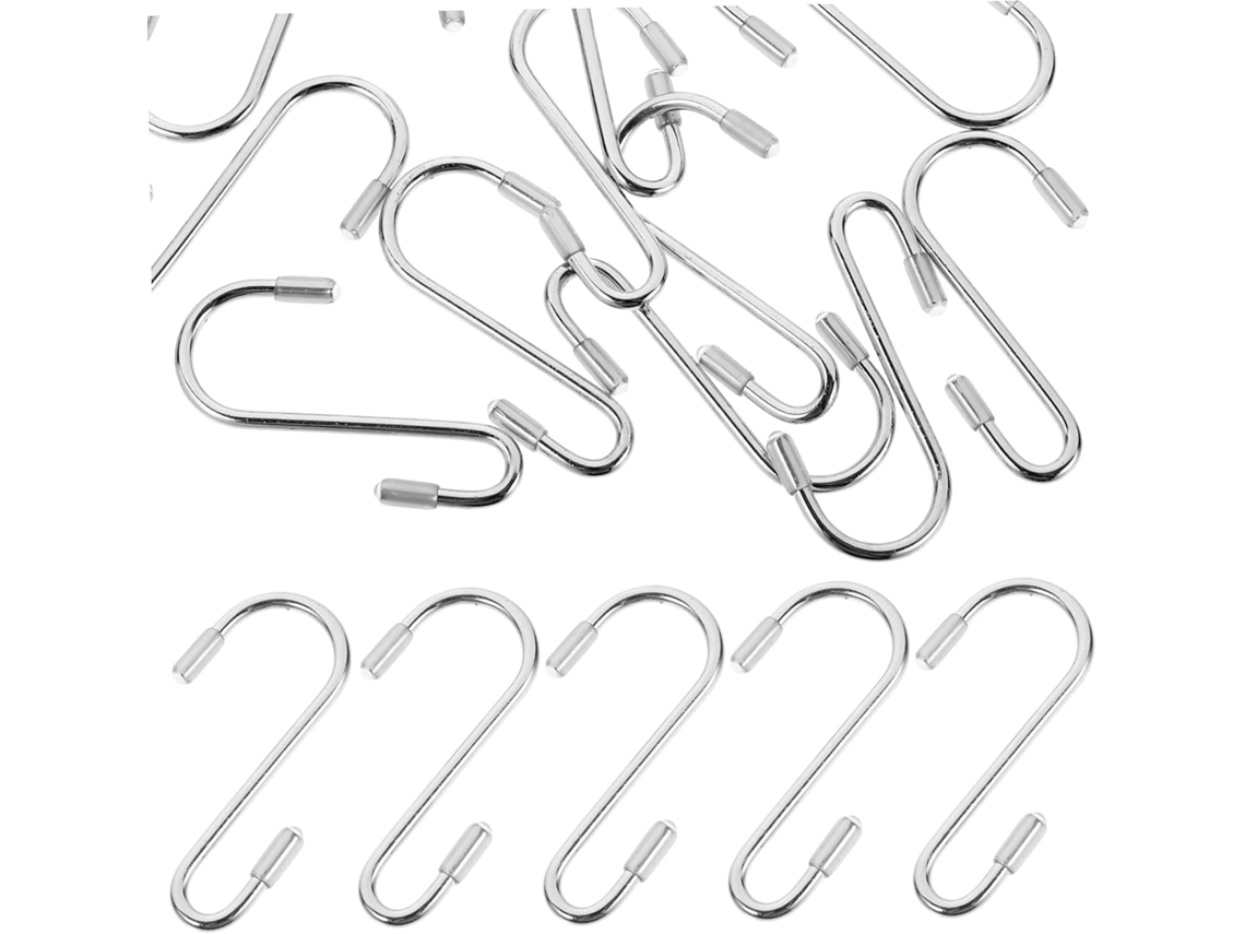 Juego De 12 Ganchos Resistentes Para Colgar Abrigos, Para Uso Exterior, Cocina, Armario, Garaje, 6 Cm
