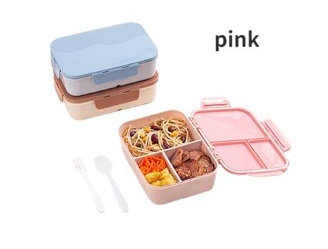 Geyecete caja bento con cubiertos