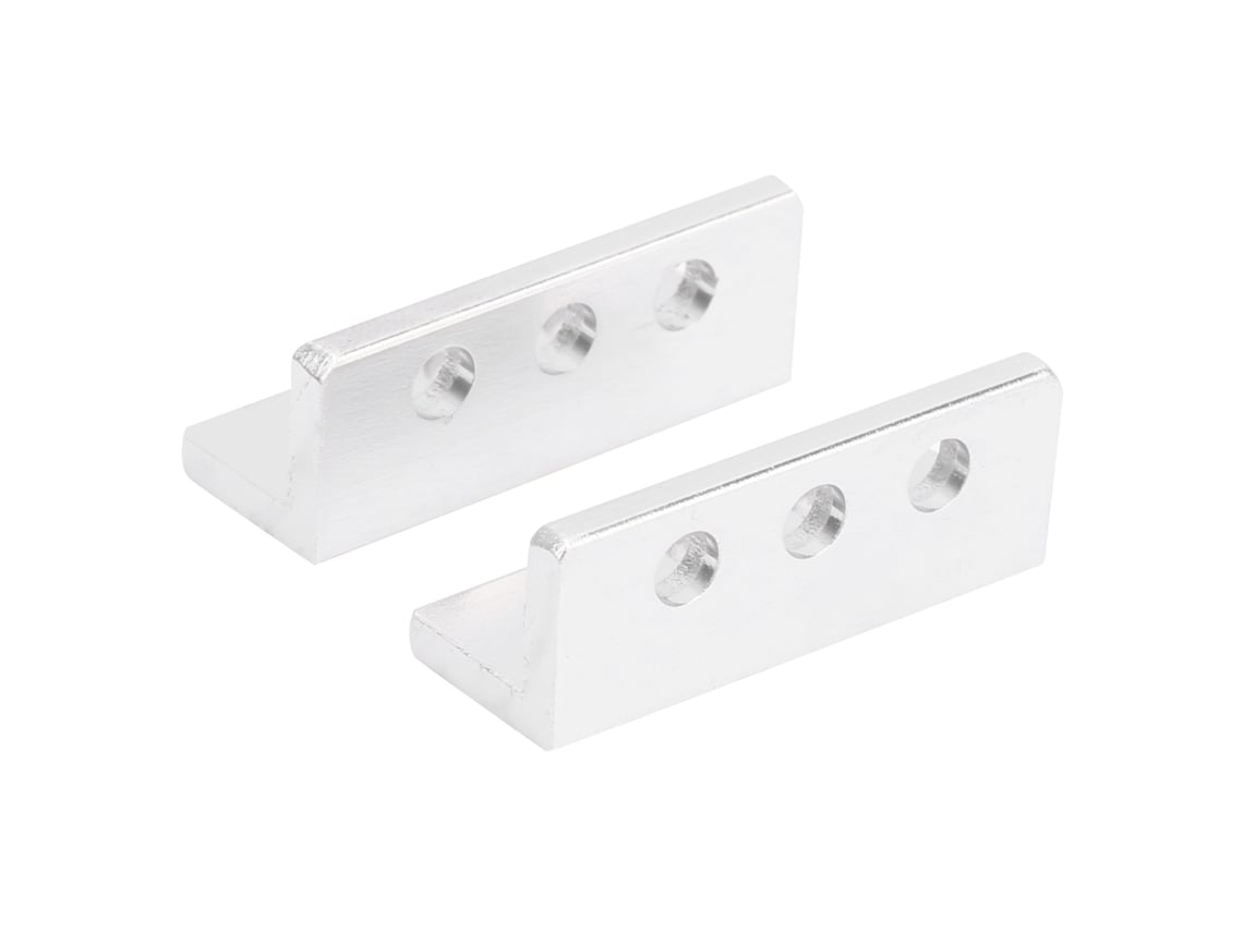 Peça Acessório Robótico L-beam Canal 3 Furos 3103-0003-0032 12x12x32mm