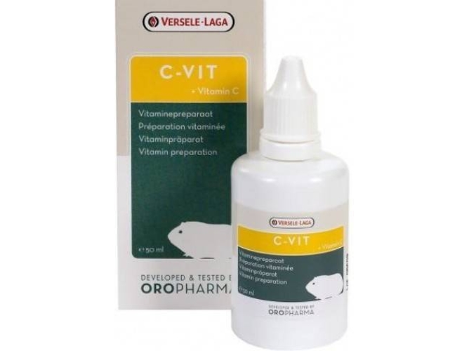 Complemento Alimenticio para Conejillos de Indias VERSELE-LAGA Vitamina C (50ml)