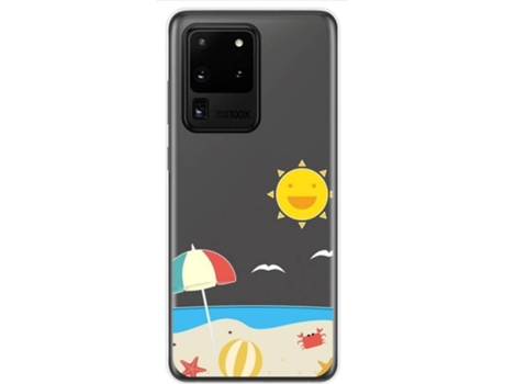 Carcasa Samsung Galaxy S20 Ultra TUMUNDOSMARTPHONE Dibujos Transparente Multicolor