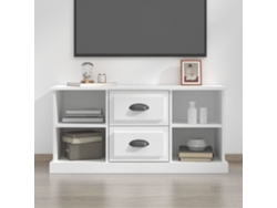 Mueble para TV | Armario para TV | Mueble de TV 99,5x35,5x48 cm, Derivados de madera, Blanco