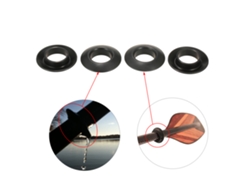 4 Anillos Antigoteo Universales Para Kayak, Canoa Y Balsa - Repuesto
