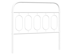 Cabecero de repuesto 107 cm Metal Blanco MAISON EXCLUSIVE