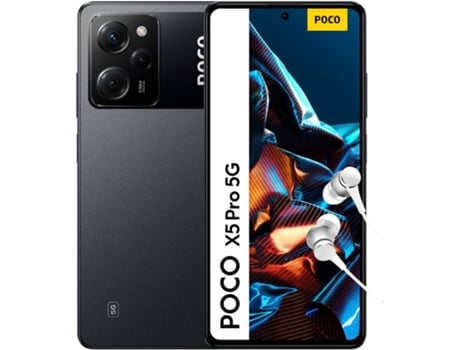 Smartphone XIAOMI Poco X5 Pro 5G (6 GB - 128 GB - Negro)