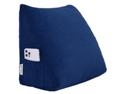 Cojín VERCART Azul 45x20x35 cm