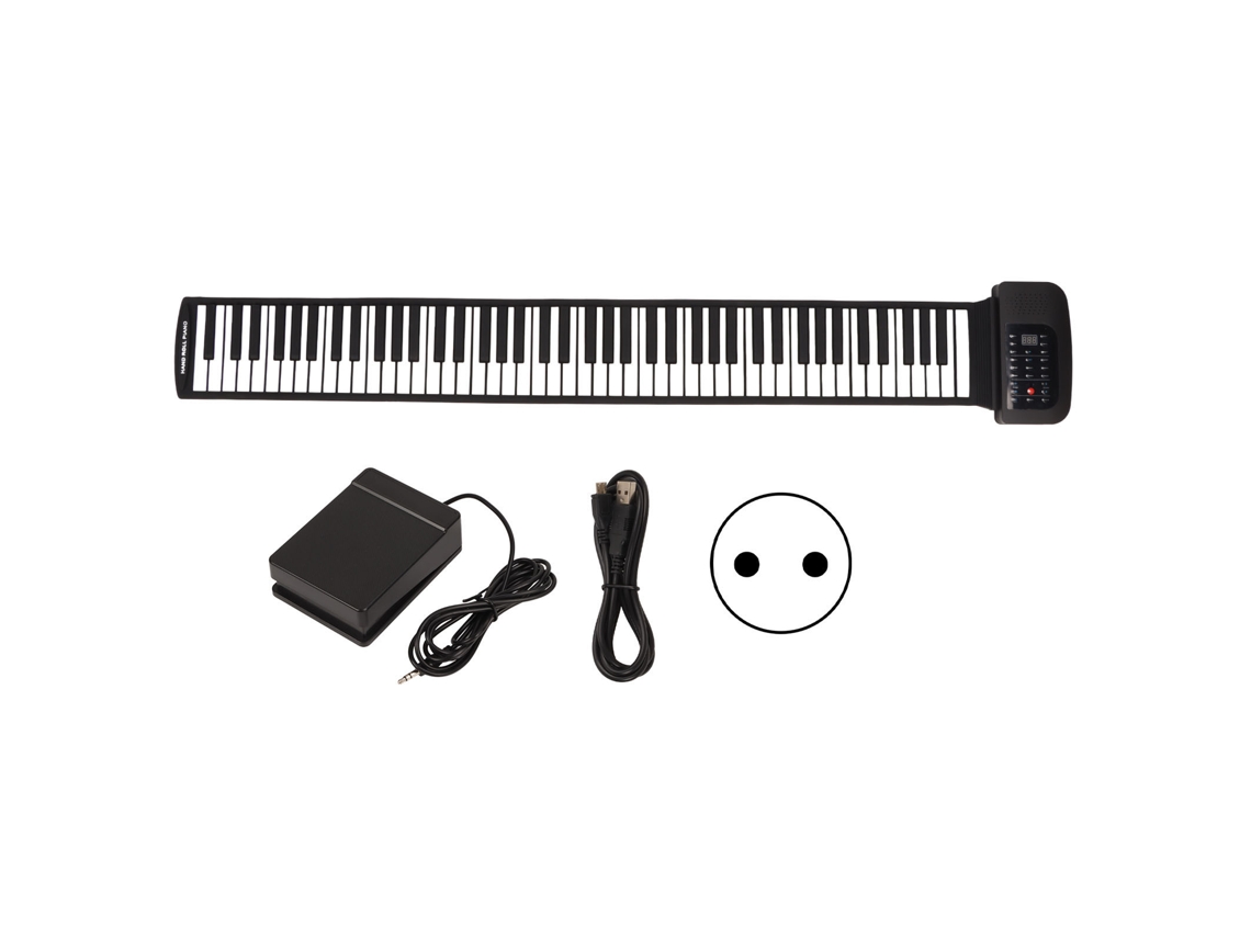 Piano Enrollable (88 Teclas, Función Midi Bluetooth, Enchufe Eu)