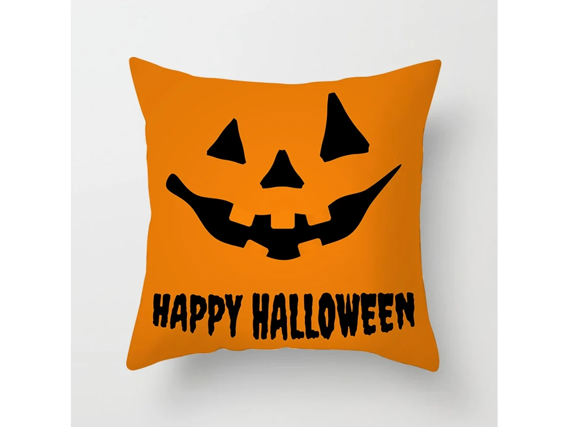 Serie Bruja de Halloween Funda Decorativa de Almohada