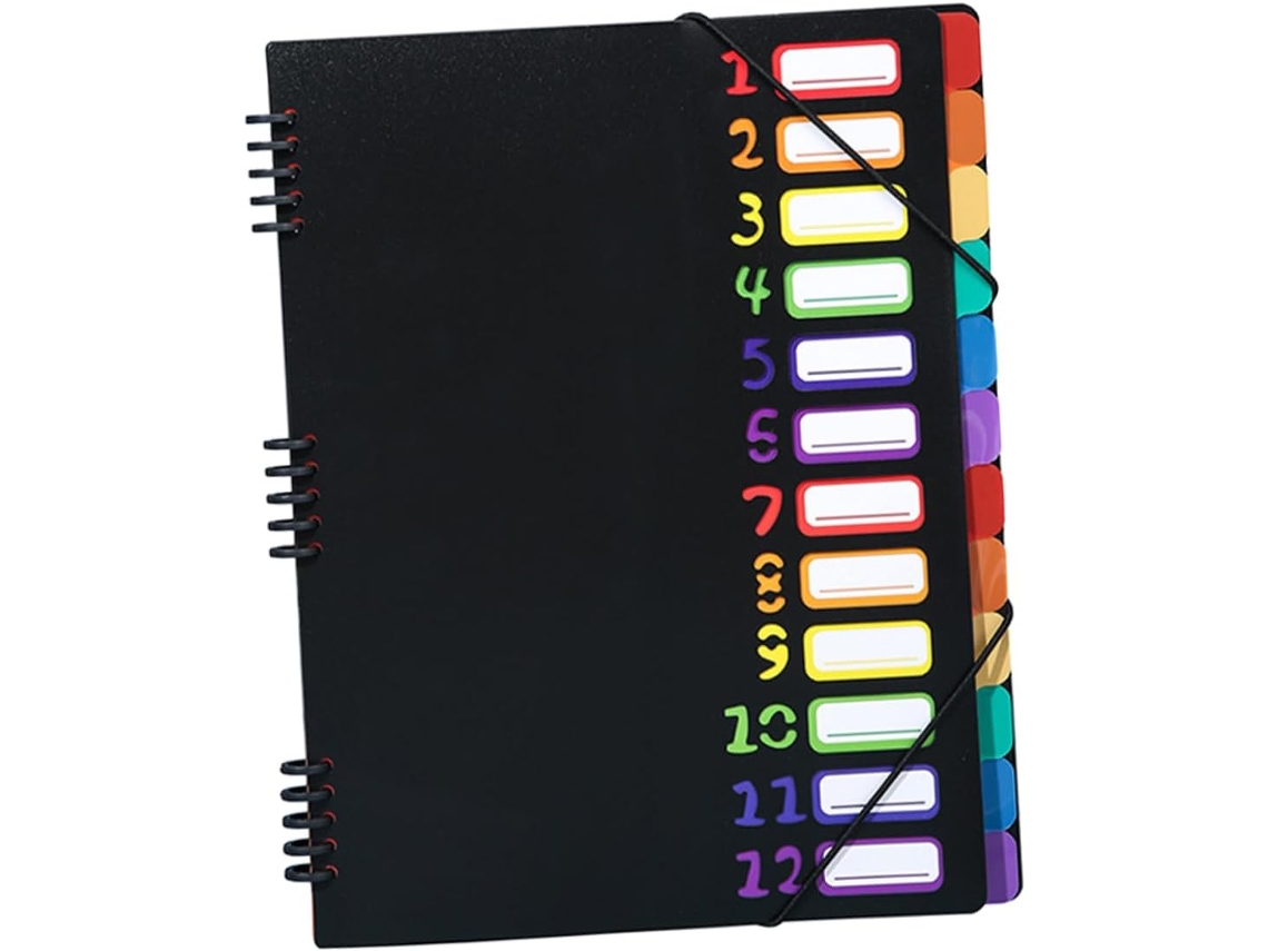 Maletín ejecutivo de piel sintética, ideal para entrevistas, conferencias, organización de documentos y portafolios.