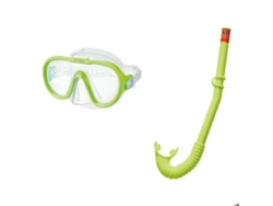 Kit de Buceo INTEX Adventure (Amarillo - PVC)