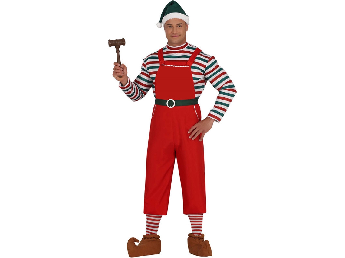 Disfraz de Hombre GUIRMA Elfo Do Papá Noel (M )