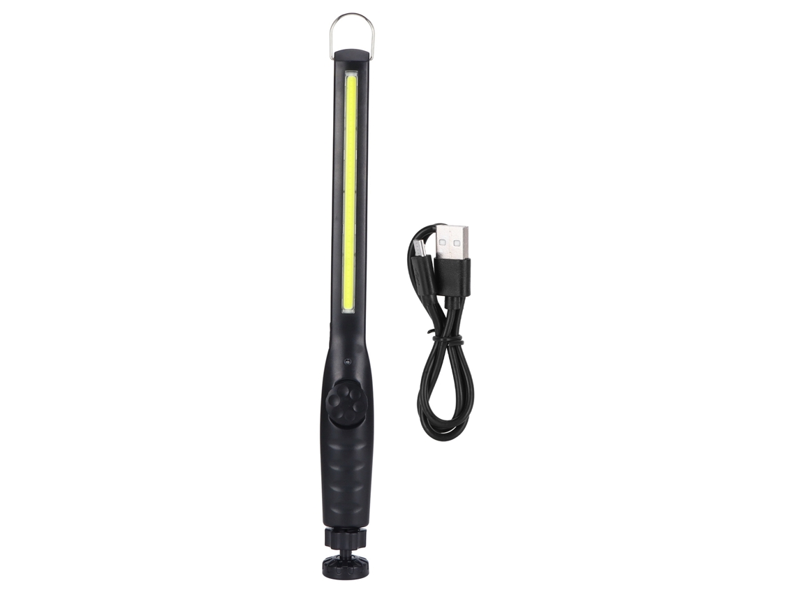2026-lámpara De Trabajo Cob Multifuncional Con Carga Usb, Regulación De Brillo Sin Escalas Y Base Magnética Para Reparaciones