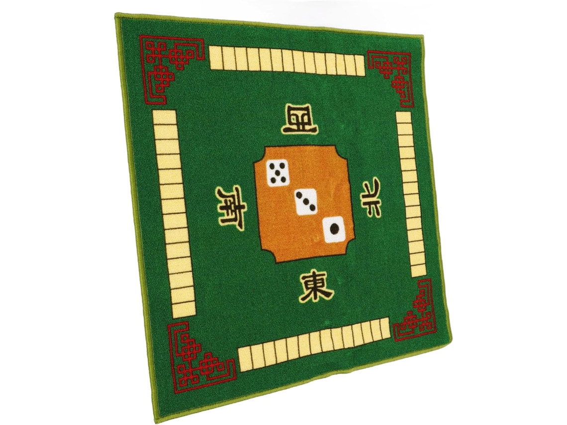 Tapete Antideslizante Para Mesa De Juego Jong Square Para Protección Y Decoración.
