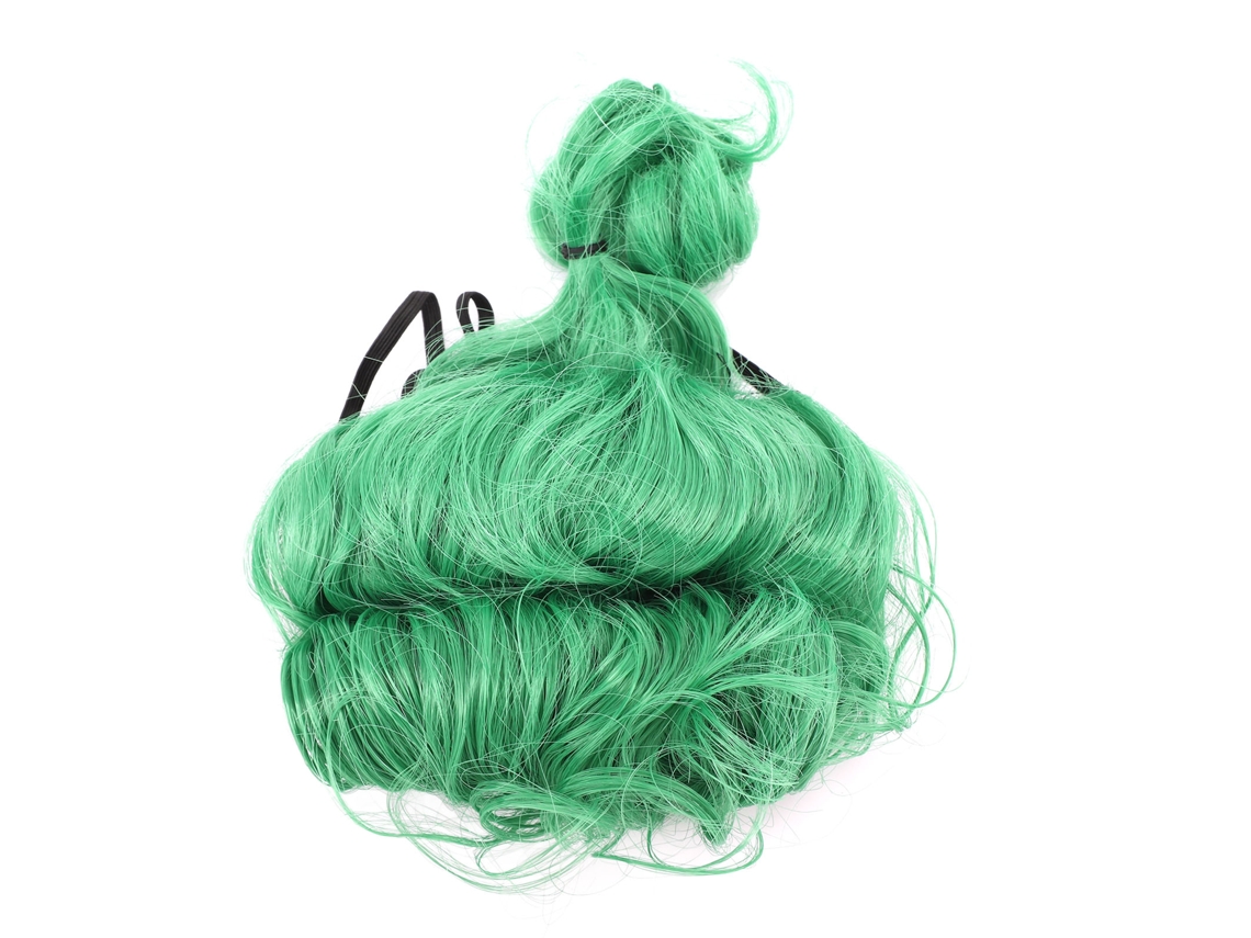 Peluca Para Mascotas Cola Verde Suave Lavable Fibra De Nylon Para Perros Gatos Disfraz De Pelo Para Fiesta Cosplay Fotografía
