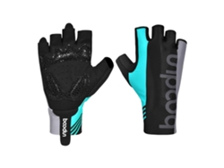 (azul M) Guantes De Ciclismo De Carretera De Medio Dedo