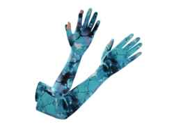 Brazaletes Transpirables De Seda Fresca Para Hombre Con 2 Orificios Para Los Dedos, Protección Solar, Ideales Para Ciclismo, Golf, Pesca, Senderismo Y Running.