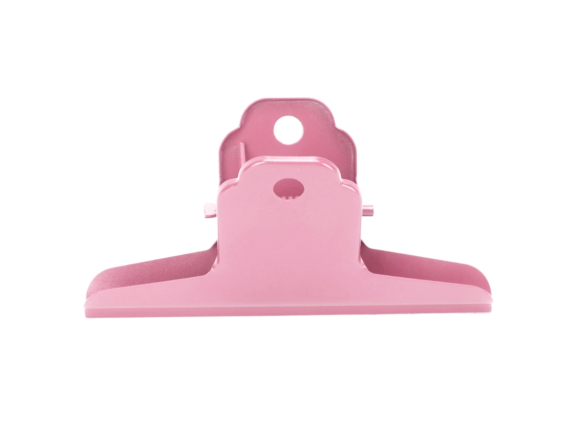 Pinza De Acero Fuerte Y Duradera Tamaño Grande Para Oficina Hogar Colegio Clip De Papel Metal Clip De Cierre Rosa