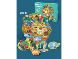 Juego de rompecabezas Safari de 200 piezas B.active