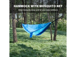 Hamaca De Camping Con Mosquitera, Capacidad De 300 Kg, Fácil Instalación, Portátil Para Camping Y Picnics.