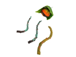 Estatua Flor Horrorífica Figura De Planta Piraña Resina Desmontable Decorativa Para Jardín Hogar Halloween