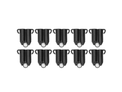 10 conectores de soporte para plantas trepadoras (11 mm)