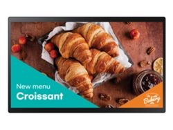 Pantalla LCD interactiva Samsung Qb24c T de 24" con retroiluminación LED, diagonal, serie Qbc T (23,8" visibles)