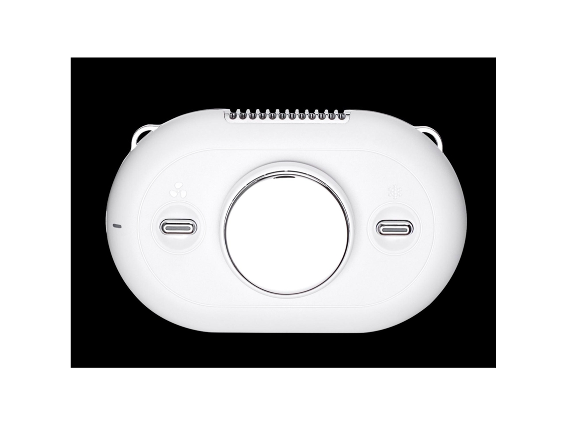 Mini Ventilador de Pescoço MDUG USB portátil com função de resfriamento e luz