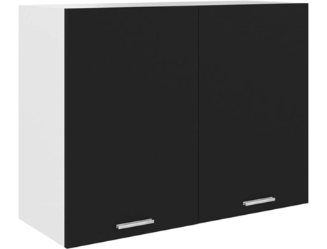 Mueble de cocina VIDAXL Negro Madera contrachapada (80x31x60)