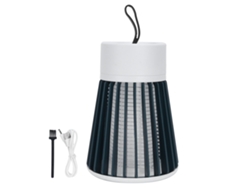 Lámpara electrónica portátil para matar moscas con luz ultravioleta para uso doméstico y exterior.