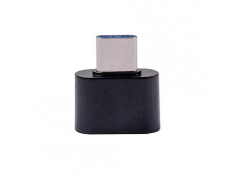 Cargador Otg Tipo Usb Convertidor Portátil Ratón Teclado Negro